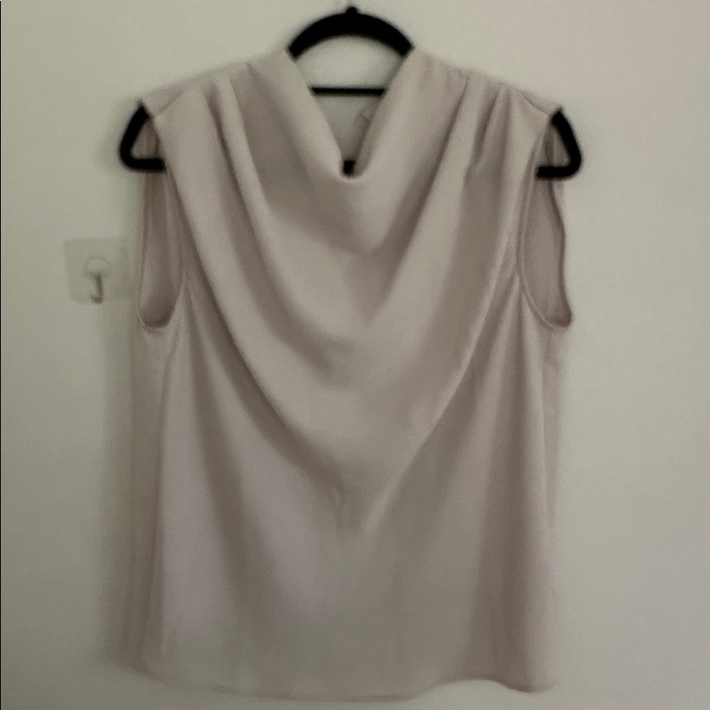Aritzia Babaton Soft Beige Blouse